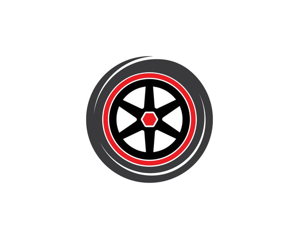 tire illustration vector template - Vector, Image