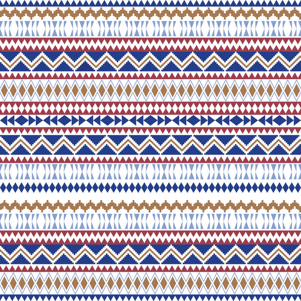 Patrones étnicos sin costura. Fondos geométricos aztecas. Elegante tejido navajo. Textura de fondo tribal. Papel pintado abstracto moderno. Ilustración vectorial. - Vector
 - Vector, imagen