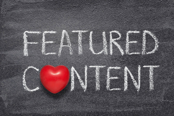featured content heart - Photo, Image