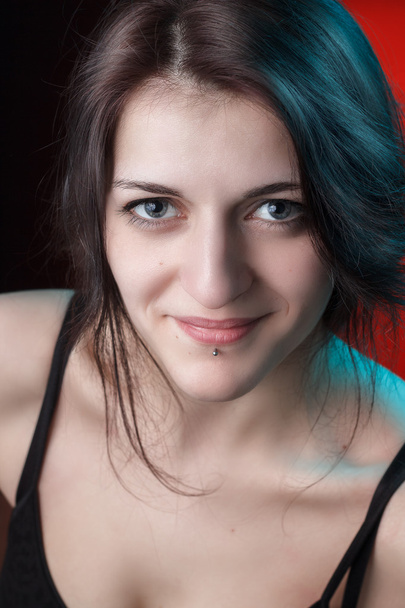 Portré egy szép fiatal grúz nő - Fotó, kép