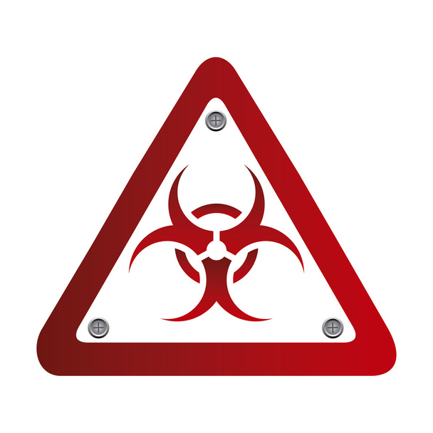 biohazard signal - Vector, Image