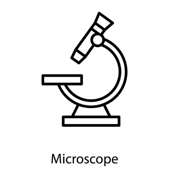 Optical Microscope Vector - Vector, afbeelding