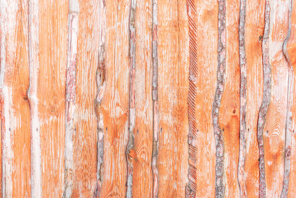 Texture, wood, wall, it can be used as a background. Wooden texture with scratches and cracks - 写真・画像