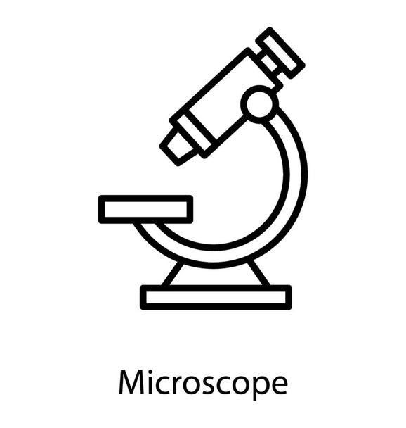 Optical Microscope Vector - Вектор,изображение