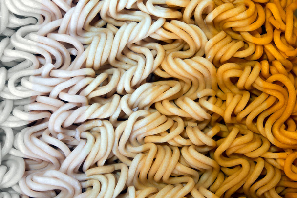 Close up texture of Instant noodle - Photo, Image