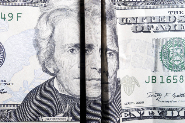 Валюта і грошовий фон, США готівкою. - Фото, зображення
