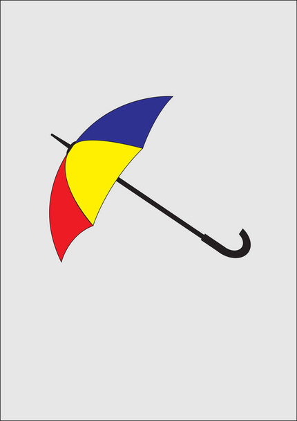 bir şemsiyevektör illüstrasyon - Vektör, Görsel