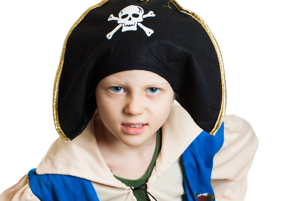 Portrait d'un garçon pirate
 - Photo, image