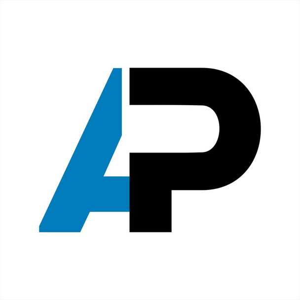 AP alkuperäinen kirje yrityksen logo ja kuvake
 - Vektori, kuva