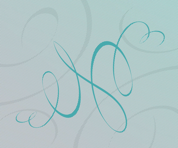 Vector drawing with calligraphic design elements . - Vector, Image