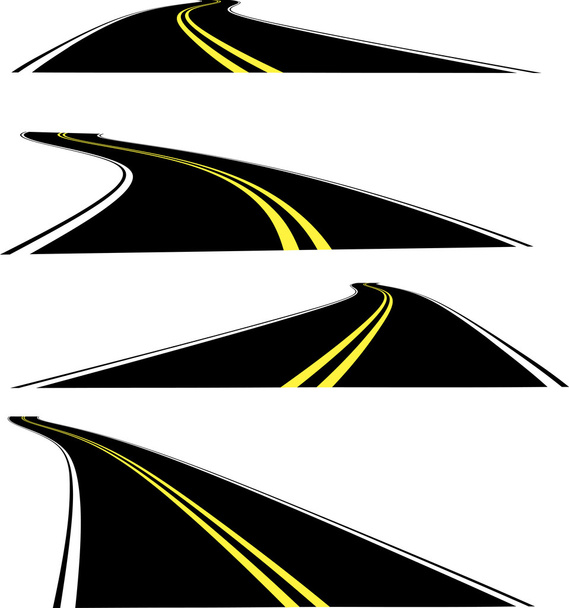 Roads - Vector, Image