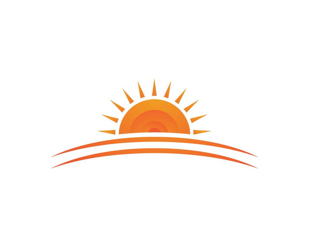 Sun logo generic Icon Template - Vector, Image