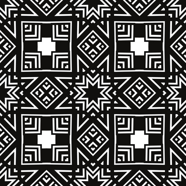 fekete-fehér, modern, absztrakt mintás háttérrel - Fotó, kép