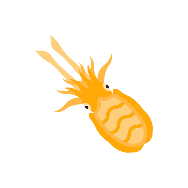 Cuttlefish Illustration - Vector, Image