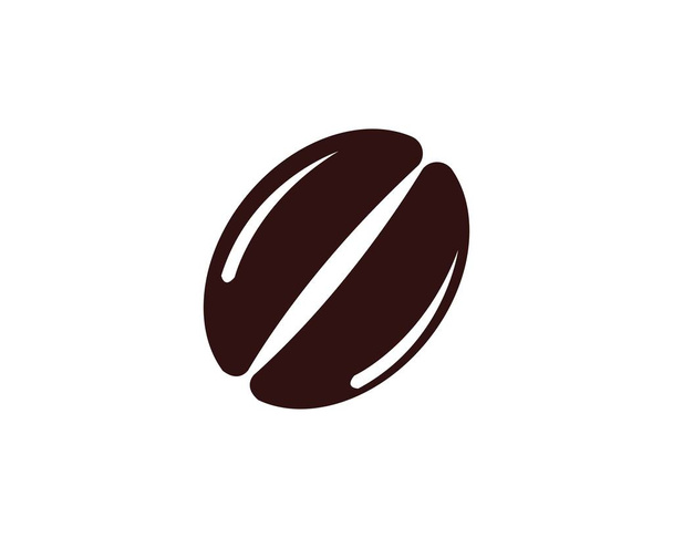 Koffie Bonen Logo Template vector pictogram  - Vector, afbeelding