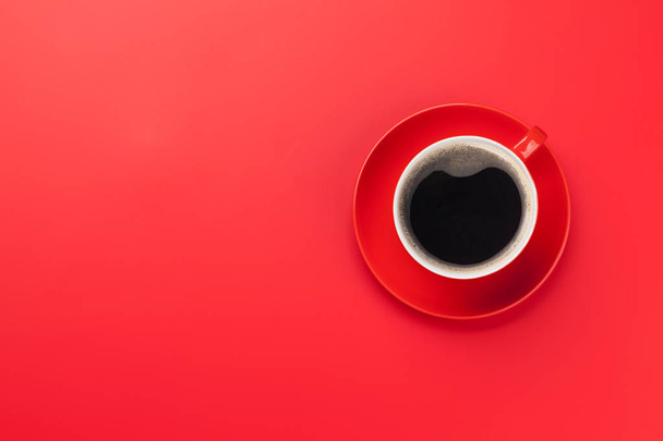 Red coffee cup - Foto, imagen