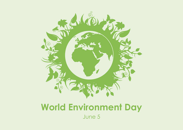 vettore della Giornata mondiale dell'ambiente
 - Vettoriali, immagini