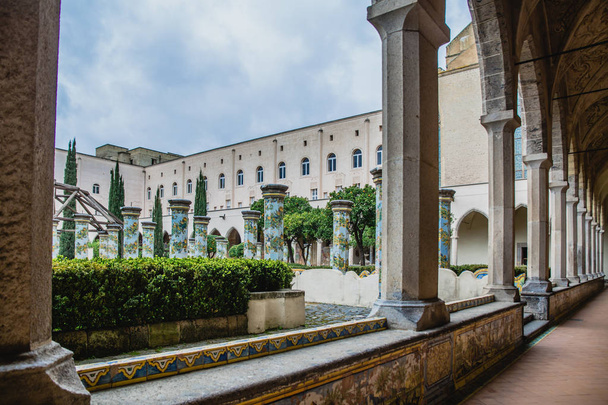 Monastery of Santa Chiara in Naples - Φωτογραφία, εικόνα