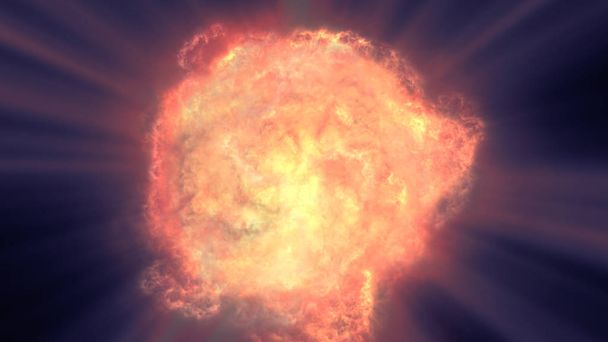esplosione palla di fuoco texture astratta
 - Foto, immagini