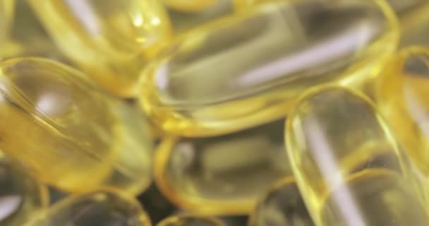 Fish oil in capsules - Video