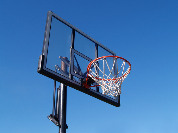 Red de baloncesto al aire libre - Foto, Imagen