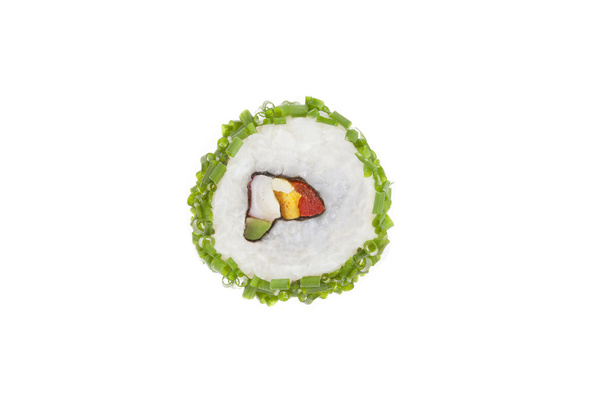 Maki sushi stuk. - Foto, afbeelding
