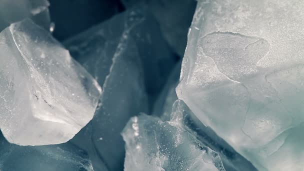 Cubos de hielo que se derriten en el lapso de tiempo
 - Metraje, vídeo