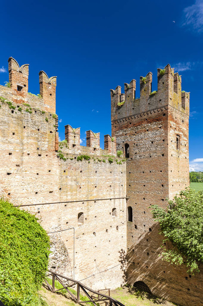 Castell Arquato no norte da Itália - Foto, Imagem