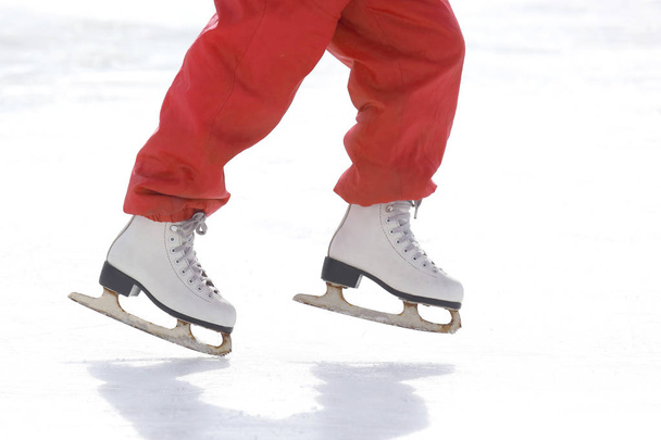 fille patins sur glace rin
 - Photo, image