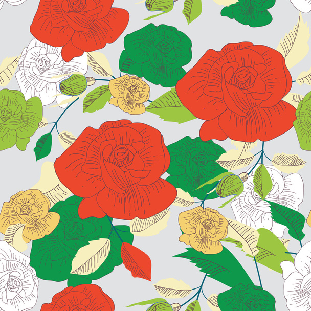 Roses texture - Vecteur, image