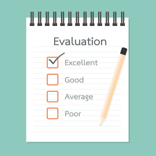 Livro de avaliação e verificação da qualidade
 - Vetor, Imagem