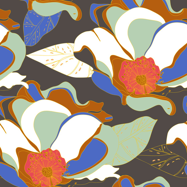 Floral texture - Вектор,изображение