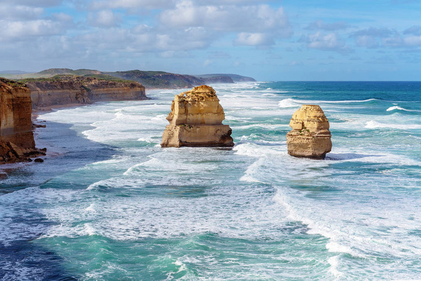 A nagy-óceán út Ausztrália tizenkét apostol - Fotó, kép