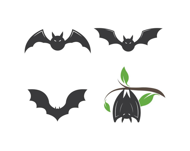 murciélago ilustración vector icono logo
 - Vector, Imagen