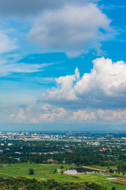 panoramatický obraz provincie Chiang Mai, Thajsko. - Fotografie, Obrázek