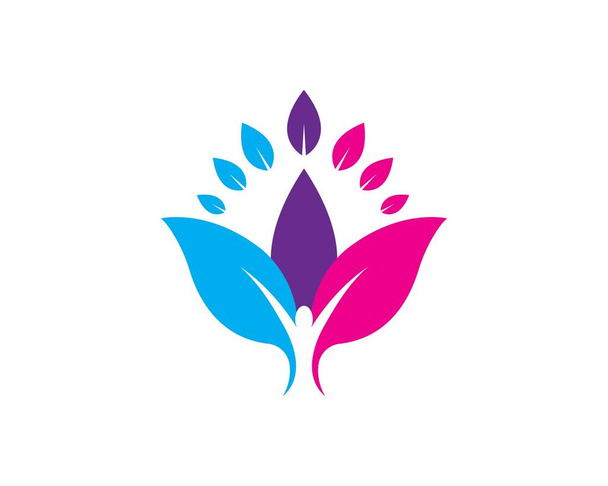 Zdrowe życie, medyczne logo szablon wektor - Wektor, obraz