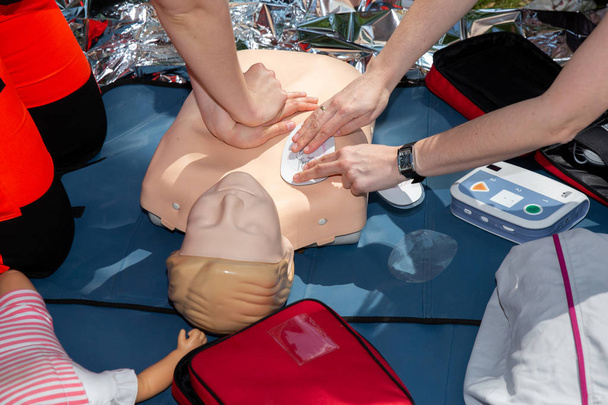First aid CPR seminar - Foto, Imagem