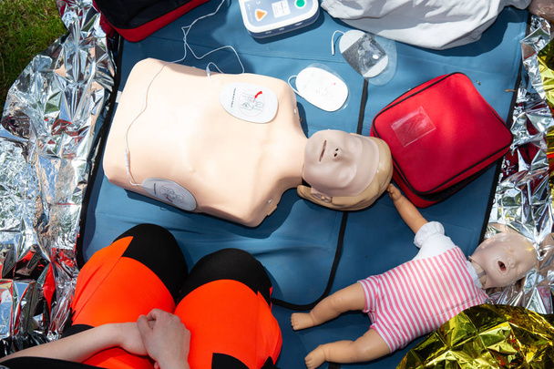 First aid CPR seminar - Fotoğraf, Görsel