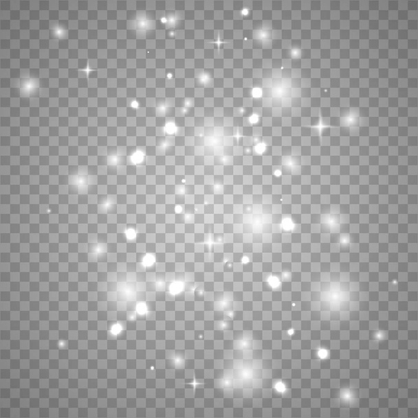 Сяючий блискучий зоряний пил
  - Вектор, зображення