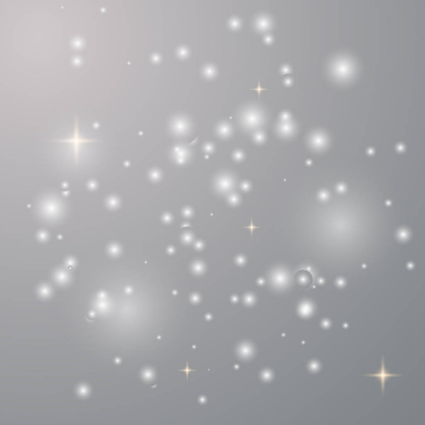 Blask błyszczących gwiazd pyłu  - Wektor, obraz