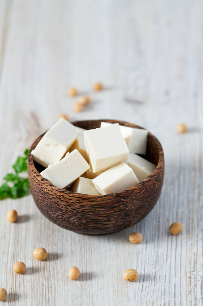 fresh tofu cheese - Фото, зображення