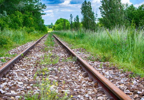 terk edilmiş tren - Fotoğraf, Görsel