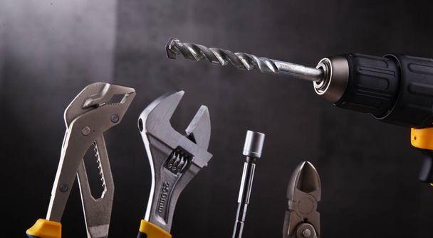 Different kinds of hardware tools - Photo, Image