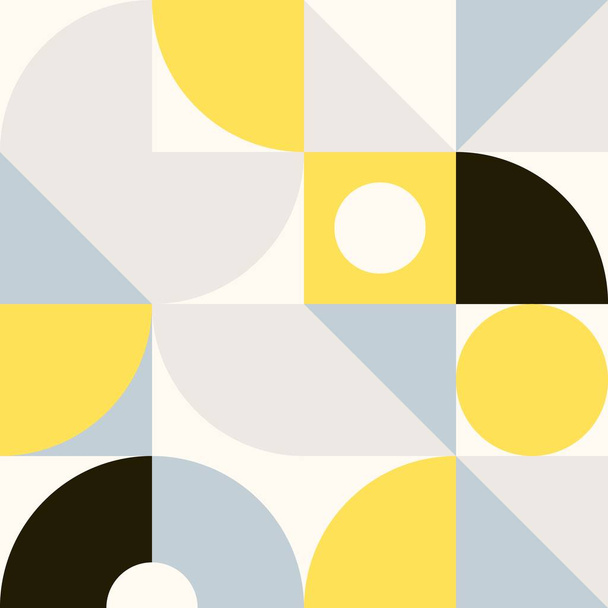 Fondo geométrico moderno abstracto. Patrón sin costura - Vector
 - Vector, Imagen