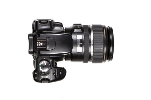φωτογραφική μηχανή DSLR - κάτοψη - Φωτογραφία, εικόνα