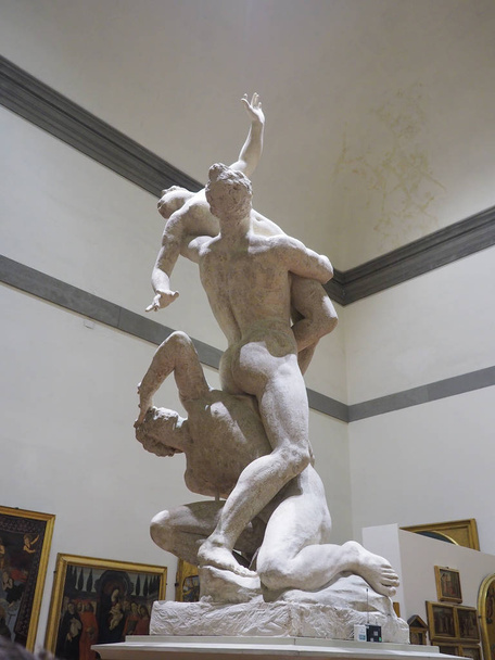 Renaissance-Skulptur in Florenz Italien - Foto, Bild