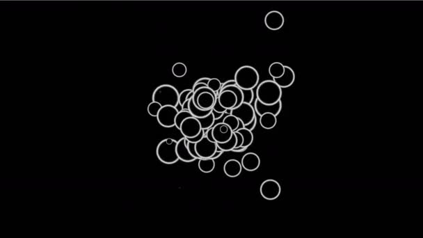 4k Круги пузырьки пузыри пузыри газовых сфер точки, яйца частицы фон фейерверк
 - Кадры, видео