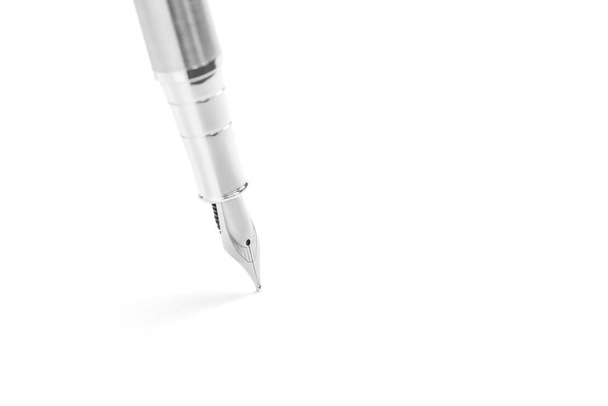 fountain pen isolated on white background - Φωτογραφία, εικόνα