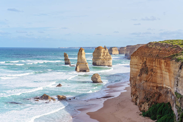 De beroemde twaalf apostelen van Australië op de Great Ocean Road - Foto, afbeelding