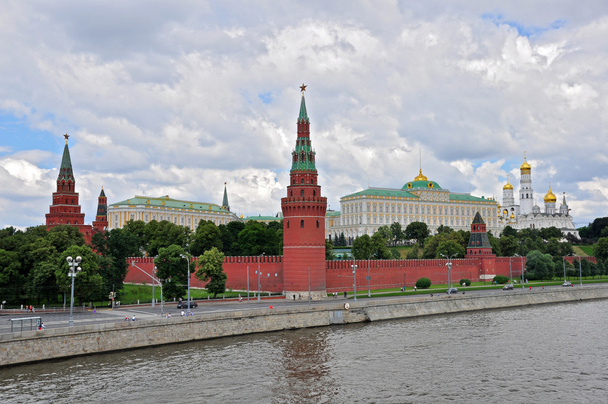 Moskova Kremlin panoramik görünümü - Fotoğraf, Görsel